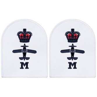 Nárameník britský ROYAL NAVY M - bílý