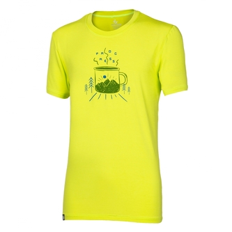 Tričko pánské Progress Mug s bambusem - žluté, XL Tričko pánské Progress Mug s bambusem - žluté, XL