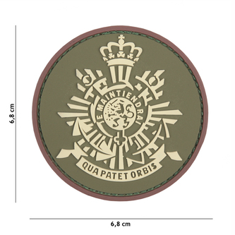 Gumová nášivka 101 Inc znak NL Corps Marines - multicam