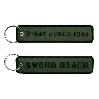 Přívěsek na klíče Fostex D-Day Sword Beach - olivový
