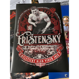 Plakát Mars and Arms Frištenský - černý-červený