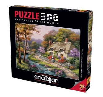 ANATOLIAN Puzzle Jarní chaloupka 500 dílků