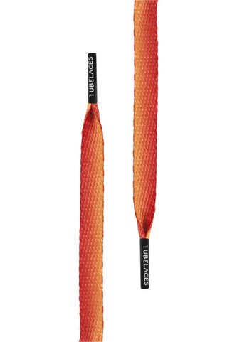 Tkaničky do bot Tubelaces Flat Sundowner 130 cm - oranžové, 130