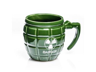Hrnek GADGET MASTER Grenade Mug Danger Green Hrnek GADGET MASTER Grenade Mug Danger Green