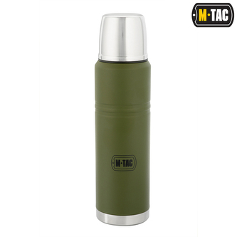 Termoska M-Tac Thermos Steel 1000 ml - olivová-stříbrná