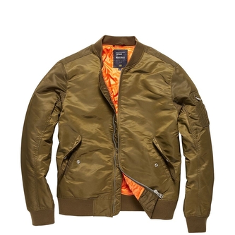 Bunda Vintage Industries Welder - olivová, 3XL