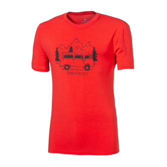 Tričko pánské Progress Bulli s bambusem - červené, L Tričko pánské Progress Bulli s bambusem - červené, L