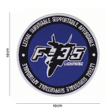 Nášivka textilní 101 Inc F-35 Lightning - barevná