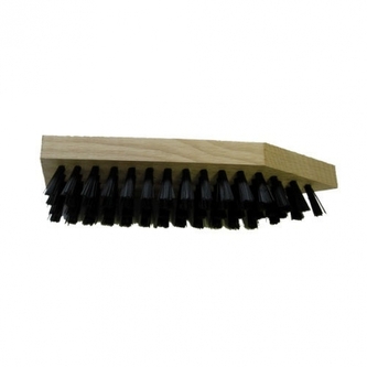 Kartáč dřevěný na bláto Dr. Grepl 15 cm - hnědý