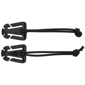 Spona MFH Molle s pružnou tkanicí 2 ks - olivová