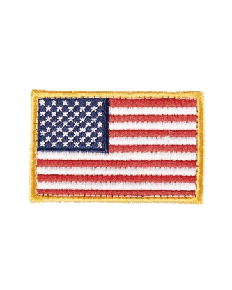 Textilní nášivka Mil-Tec vlajka USA 4,8x7,6 cm 2 ks - barevná