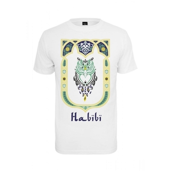 Triko Mister Tee Habibi Owl - bílé, L