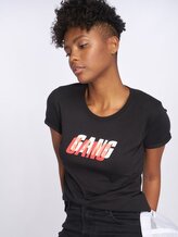 Tričko Who Shot Ya? Gang - černé, M