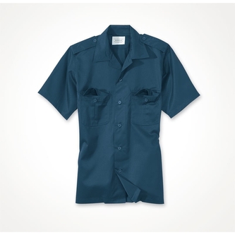Košile US s krátkým rukávem - navy, S