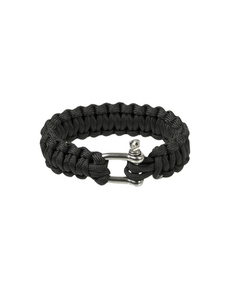 Náramek Para 22 mm se sponou - černý, XL