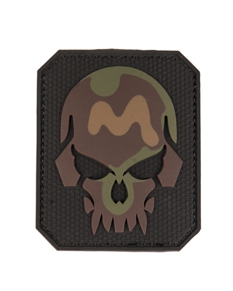 Nášivka Mil-Tec Skull XL - woodland