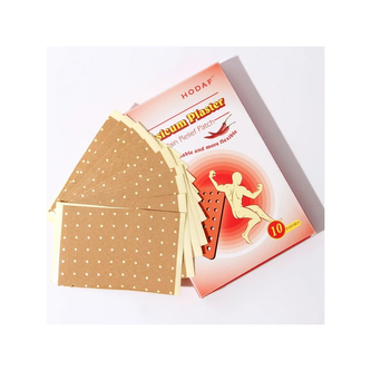 Kapsaicinové hřejivé náplasti Hodaf 10 ks - tělové