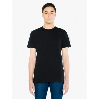 Triko American Apparel Fine Jersey - černé, M