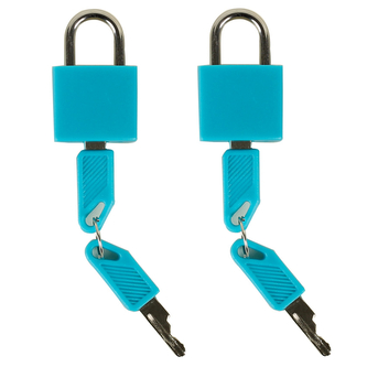 Bezpečnostní zámky na zavazadla Rock 2ks - modré