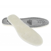 Stélky/vložky do bot Bennon Therma Wool Insole - bílé, 36-46