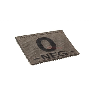 Nášivka Claw Gear Bloodgroup 0 NEG - olivová