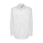 Košile pánská B&C Sharp Twill s dlouhým rukávem - bílá, 4XL