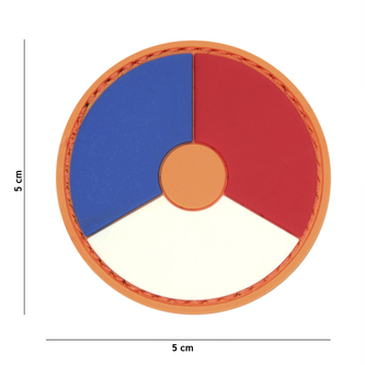 Gumová nášivka 101 Inc znak Royal Dutch Air Force - barevná