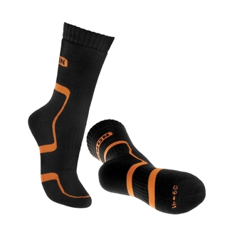 Ponožky Bennon Trek Sock - černé-oranžové, 45-47