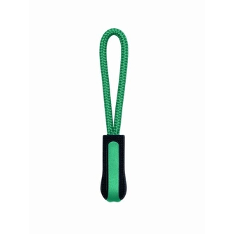 Taháček na zip Kariban 4 ks - černý-zelený