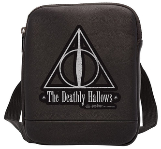 Taška na rameno Harry Potter: Relikvie smrti (17 x 21 x 4 cm) černý polyuretan Taška na rameno Harry Potter: Relikvie smrti (17 x 21 x 4 cm) černý polyuretan