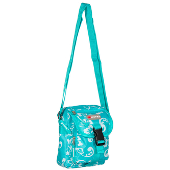 Taška přes rameno Metro Flower Mini - světle modrá