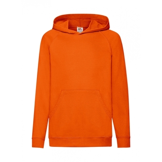 Mikina dětská Fruit of the Loom - oranžová, 128
