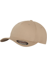 Kšiltovka Flexfit 5 Panel - béžová, S/M