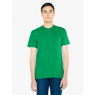 Triko American Apparel Fine Jersey - zelené, M