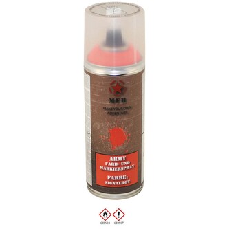 Barva ve spreji Max Army 400 ml - signalrot
