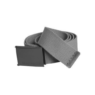 Opasek textilní Urban Classics Canvas - světle šedý, 120