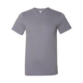Triko American Apparel Fine Jersey - světle šedé, M