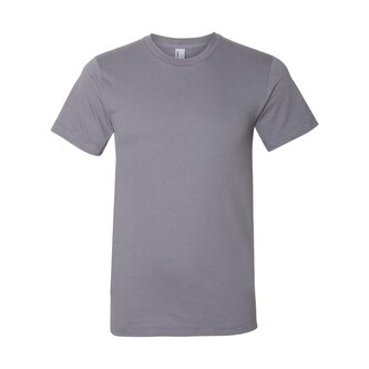 Triko American Apparel Fine Jersey - světle šedé, M