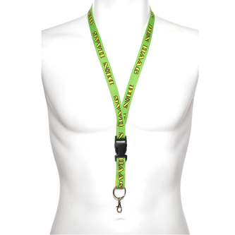 Popruh kolem krku Fostex Den Haag - zelený