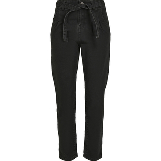 Džíny dámské Urban Classics High Waist Knitted Denim - černé, 29