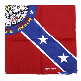 Šátek bandana Fosco South Will Rise Again - červený