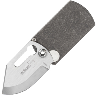Nůž zavírací Böker Dog Tags Knife - šedý-stříbrný