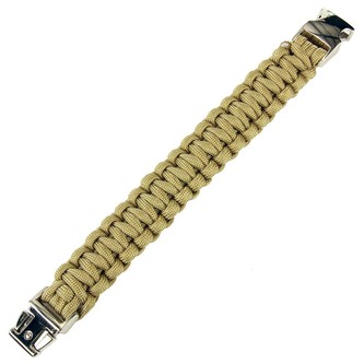 Náramek Paracord 101 Inc Massive Buckle 8 - coyote
