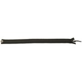 Náhradní zip s jedním jezdcem 55 cm - olivový