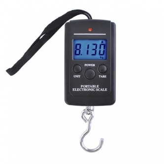 Digitální závěsná váha Ruhhy do 40 kg - černá