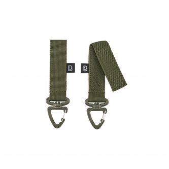 Popruh s karabinou Brandit Belt and Molle 2 ks - olivový Popruh s karabinou Brandit Belt and Molle 2 ks - olivový