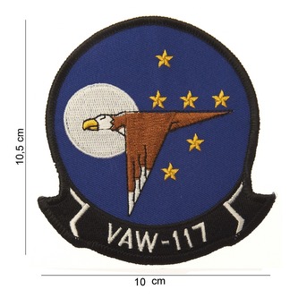 Nášivka textilní 101 Inc VAW-117 - barevná