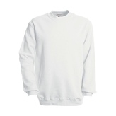 Mikina B&C Set-In - bílá, M