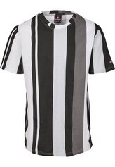 Triko Southpole Vertical Block AOP - šedé-bílé, XXL