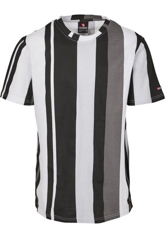 Triko Southpole Vertical Block AOP - šedé-bílé, XXL